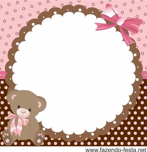 26 Convites Da Ursinha Para Imprimir E Editar! â Modelos De Convite 26 Convites Da Ursinha Para Imprimir E Editar! â Modelos De Convite