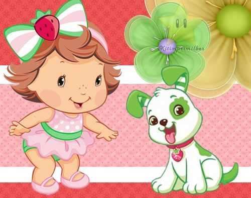 Kit De Festa Moranguinho Baby + Convites Ref 001 Kit De Festa Moranguinho Baby + Convites Ref 001