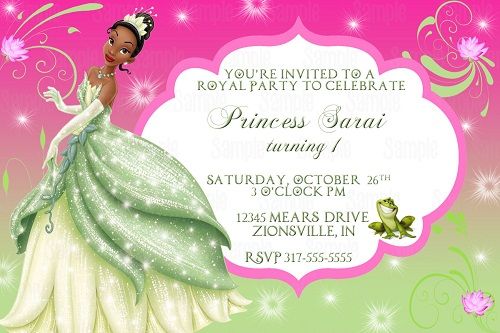 Convite Aniversário A Princesa E O Sapo â Convite Infantil Convite Aniversário A Princesa E O Sapo â Convite Infantil