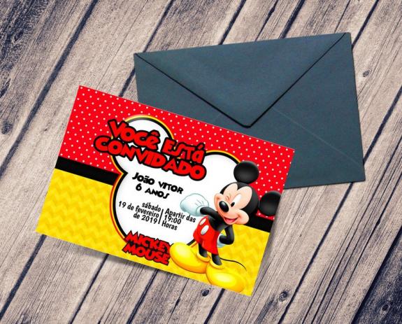 Convite Personalizado De Aniversário Convite Personalizado De Aniversário