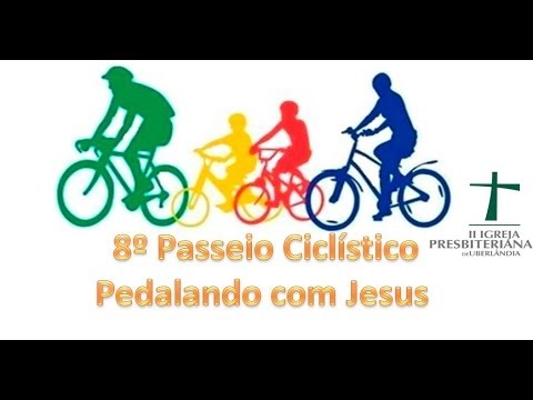 Clipe Convite 8º Passeio CiclÃstico Pedalando Com Jesus Clipe Convite 8º Passeio CiclÃstico Pedalando Com Jesus