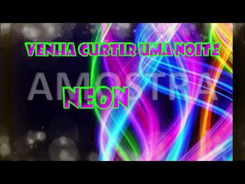 Convite Animado Festa Neon Convite Animado Festa Neon