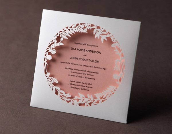 Kit 10 Unid Convite Casamento A Laser Floresta Encantada Kit 10 Unid Convite Casamento A Laser Floresta Encantada