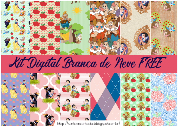 Scrapbook Digital Branca De Neve GrÃtis Scrapbook Digital Branca De Neve GrÃtis