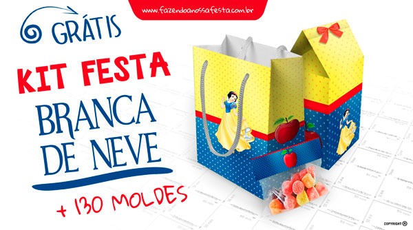 Kit Festa Branca De Neve Kit Festa Branca De Neve