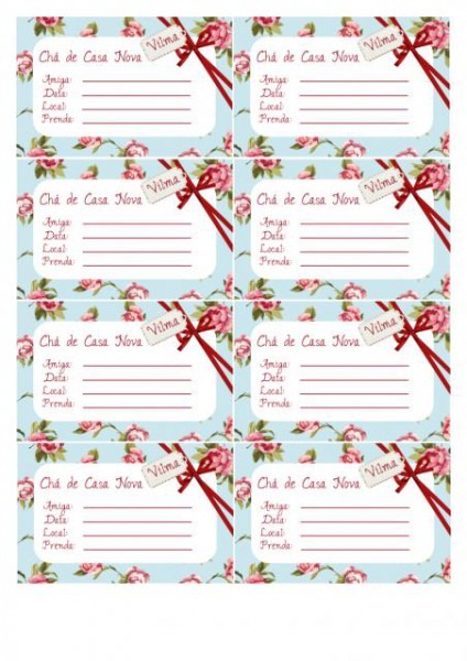 Lista De Chá De Casa Nova â As 30 Ideias Mais Completas Para Imprimir! Lista De Chá De Casa Nova â As 30 Ideias Mais Completas Para Imprimir!