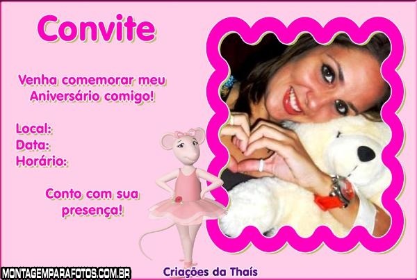 Montagem De Convites De Aniversario 6 Â» Happy Birthday World