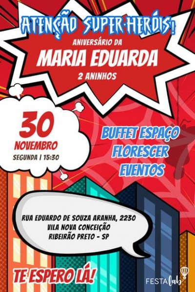 Convite Homem Aranha Convite Homem Aranha