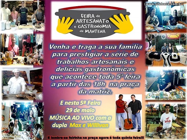Sitebarra » Convite Feira De Artesanato E Gastronomia De Mantena Sitebarra » Convite Feira De Artesanato E Gastronomia De Mantena