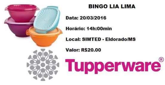 Divulgação! Mega Bingo Lia Lima Aqui Em Eldorado Dia 20 03 às 14 Divulgação! Mega Bingo Lia Lima Aqui Em Eldorado Dia 20 03 às 14