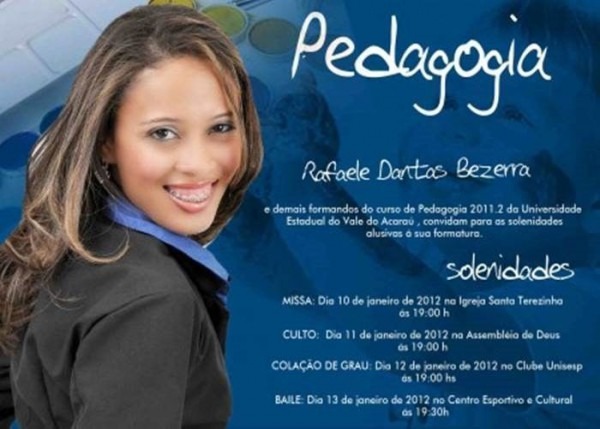 Modelos De Convites De Formatura De Pedagogia Modelos De Convites De Formatura De Pedagogia