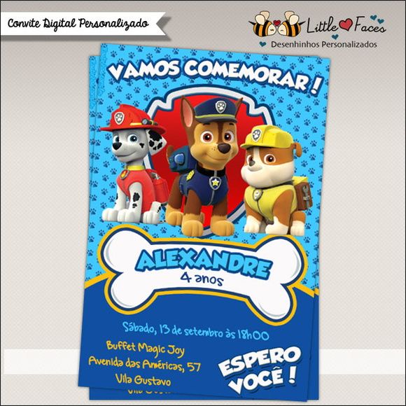 Ideias Para Festa Patrulha Canina Paw Patrol Ideias Para Festa Patrulha Canina Paw Patrol