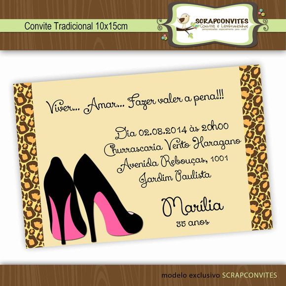 Convite Aniversário Convite Aniversário