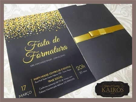 Convite De Formatura 34 Convite De Formatura 34