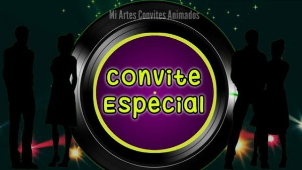 Convite Animado Anos 80 Convite Animado Anos 80