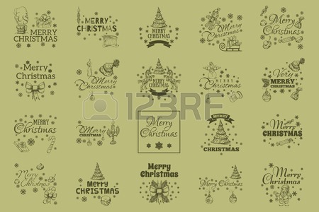 Feliz Natal Conjunto De Elementos Tipogr Ficos Para Cart Es De Feliz Natal Conjunto De Elementos Tipogr Ficos Para Cart Es De
