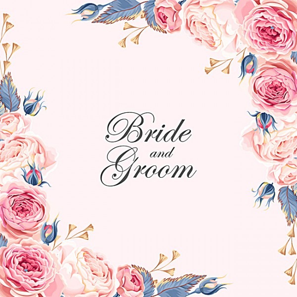 Casamento Convite Cor De Rosa Flores Background, Casamento Casamento Convite Cor De Rosa Flores Background, Casamento