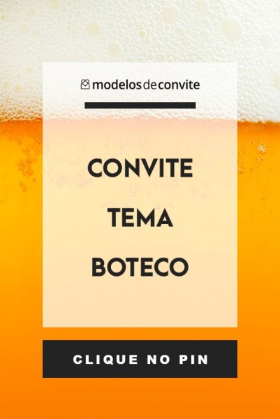 Convite De Aniversário Boteco â Modelos De Convite Convite De Aniversário Boteco â Modelos De Convite
