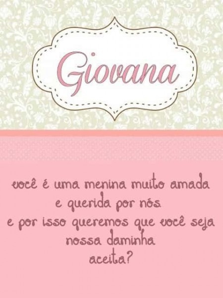 Convite Dama Convite Dama