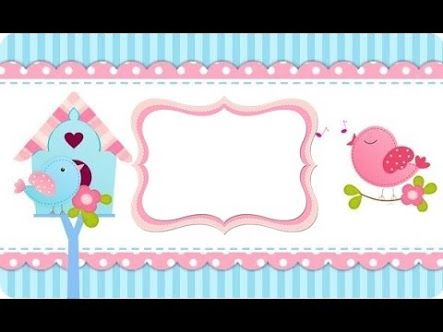 Convite Infantil Tema Passarinho Convite Infantil Tema Passarinho