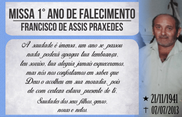Blog Do Davi Neto Convite Missa De 1 Ano De Falecimento Blog Do Davi Neto Convite Missa De 1 Ano De Falecimento