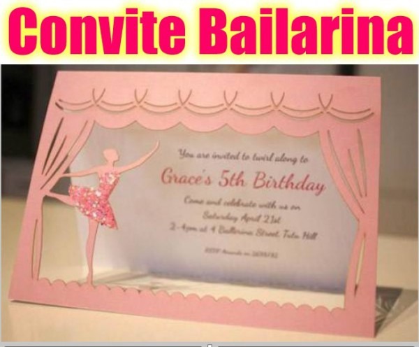 Convite Bailarina Arquivo De Corte Digital Silhouette Ns Convite Bailarina Arquivo De Corte Digital Silhouette Ns
