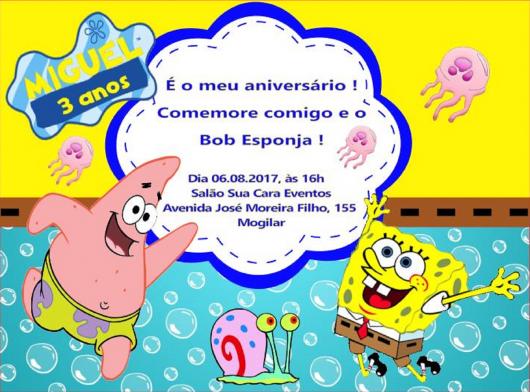 Festa Bob Esponja â 70 Ideias Super Fofas Com Dicas De DecoraÃ§Ã£o!