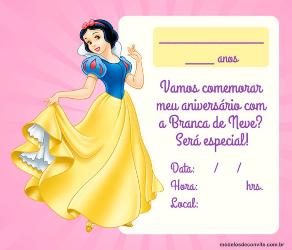 Convite Branca De Neve 80 Modelos Lindos E Inspiradores Para Convite Branca De Neve 80 Modelos Lindos E Inspiradores Para
