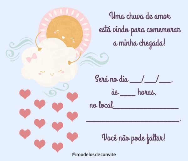 Convite Para Chá De Bebê Virtual +60 Convite Chá De Fraldas Convite Para Chá De Bebê Virtual +60 Convite Chá De Fraldas