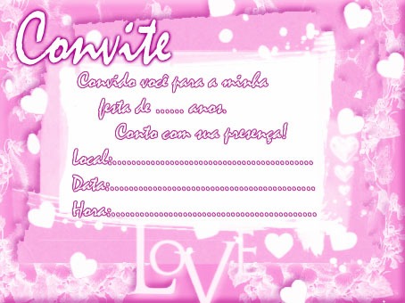 Convite De Aniversario 12 Anos 1 » Happy Birthday World Convite De Aniversario 12 Anos 1 » Happy Birthday World