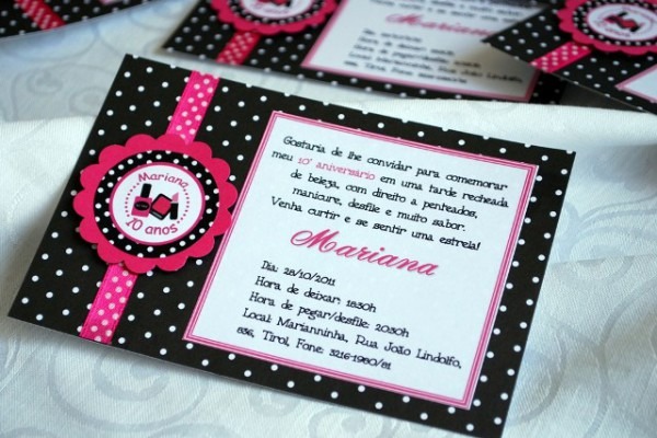 Convite De Aniversario De 10 Anos 3 » Happy Birthday World Convite De Aniversario De 10 Anos 3 » Happy Birthday World