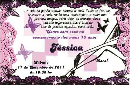 Convite De Aniversario De 13 Anos 4 » Happy Birthday World Convite De Aniversario De 13 Anos 4 » Happy Birthday World