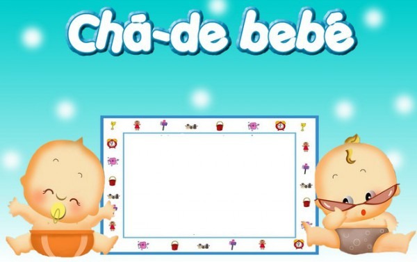 Convite Chá De Bebê Menino E Menina 70 Modelos, Editáveis Para Convite Chá De Bebê Menino E Menina 70 Modelos, Editáveis Para