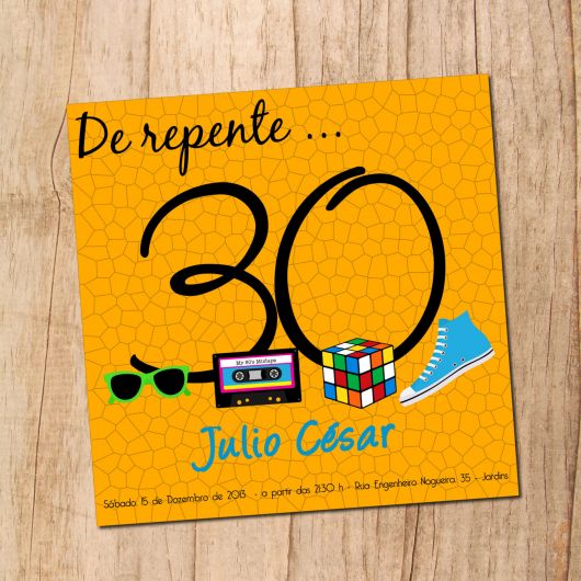 Festa De 30 Anos  DecoraÃ§Ã£o, Temas E + De 50 Ideias!