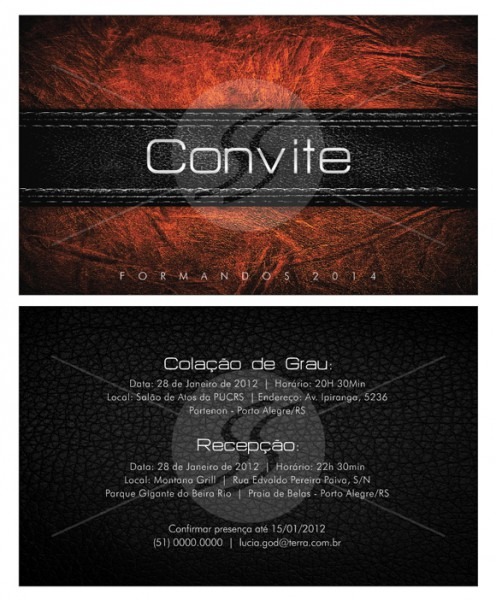 Convites Para Formatura M2956 Convites Para Formatura M2956