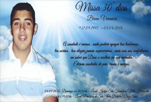 Convite De Missa De 30 Dias â Modelos De Convite Convite De Missa De 30 Dias â Modelos De Convite