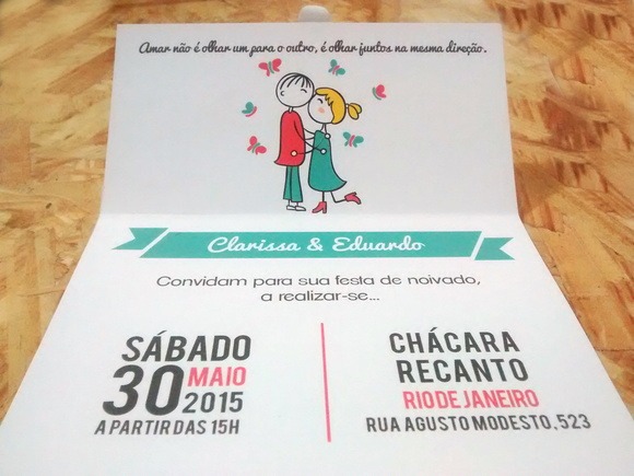 Convite De Noivado Divertido Convite De Noivado Divertido