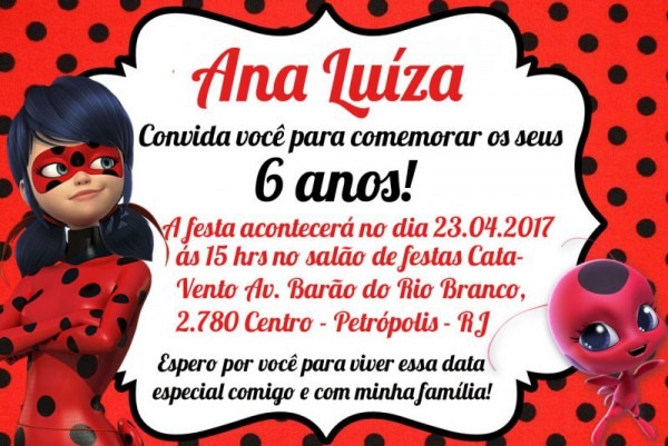 DecoraÃÃo De Festa Ladybug â Convites, Lembrancinhas DecoraÃÃo De Festa Ladybug â Convites, Lembrancinhas