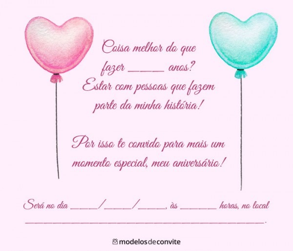 Frases Para Convite De Aniversário â Modelos De Convite Frases Para Convite De Aniversário â Modelos De Convite