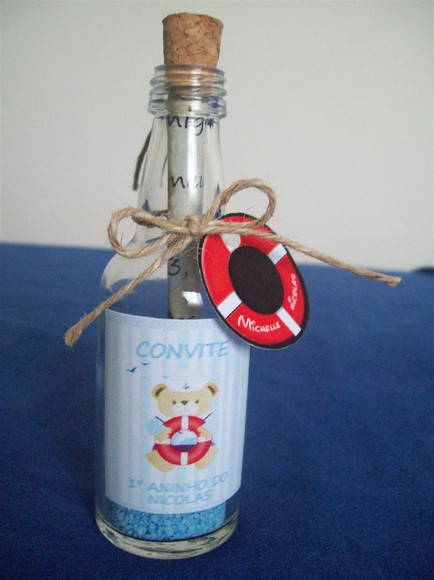 Convite Na Garrafinha Convite Na Garrafinha