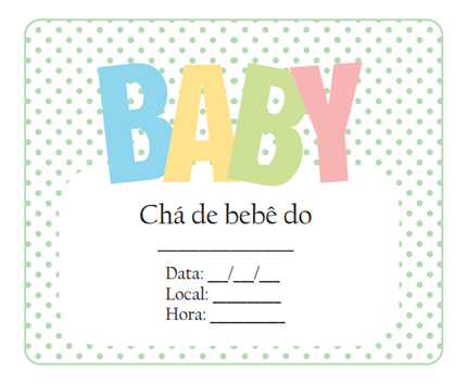 Convite De Chá De Bebê 3 Modelos Para Você Imprimir! á
Mil Convite De Chá De Bebê 3 Modelos Para Você Imprimir! á
Mil