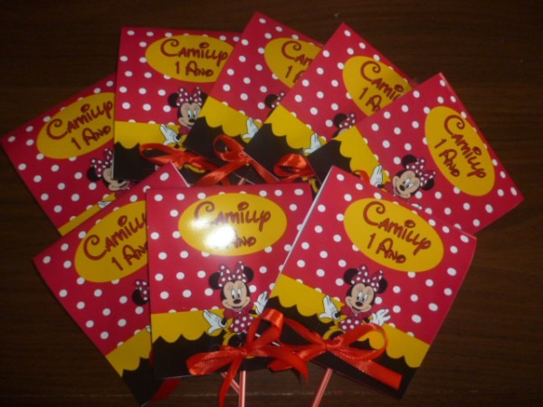 Capa Para Pirulito Minnie Vermelha No Elo7 Capa Para Pirulito Minnie Vermelha No Elo7