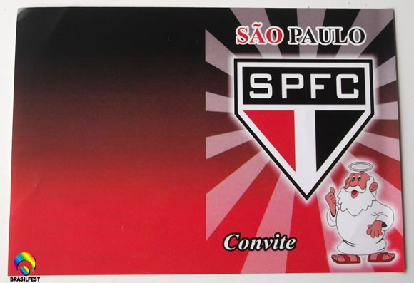Convite Sao Paulo (10 Convites) Convite Sao Paulo (10 Convites)