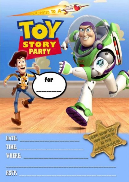 Convites Toy Story â 30 Ideias Adoráveis Para Encantar Os Convidados! Convites Toy Story â 30 Ideias Adoráveis Para Encantar Os Convidados!