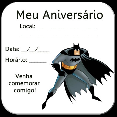 Convites Do Batman Para Aniversário Infantil « Aniversário De Criança Convites Do Batman Para Aniversário Infantil « Aniversário De Criança