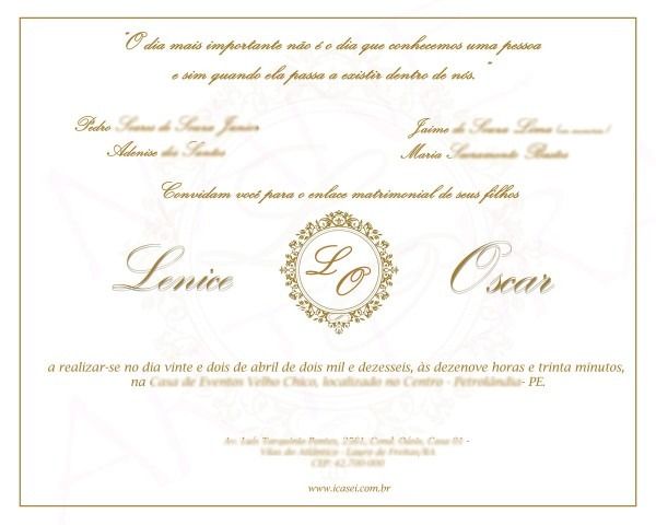 Convite De Casamento Por Dentro Convite De Casamento Por Dentro