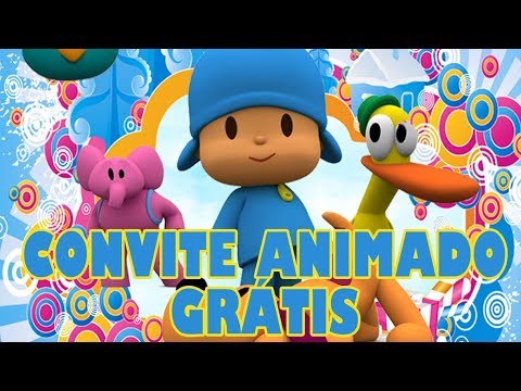 Convite Animado Pocoyo Grátis Convite Animado Pocoyo Grátis