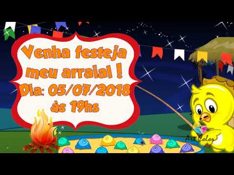 Convite Virtual Galinha Pintadinha Festa Junina Convite Virtual Galinha Pintadinha Festa Junina