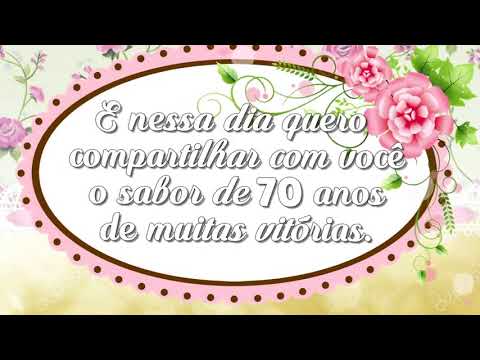 Convite Animado Neusa 70 Anos Convite Animado Neusa 70 Anos