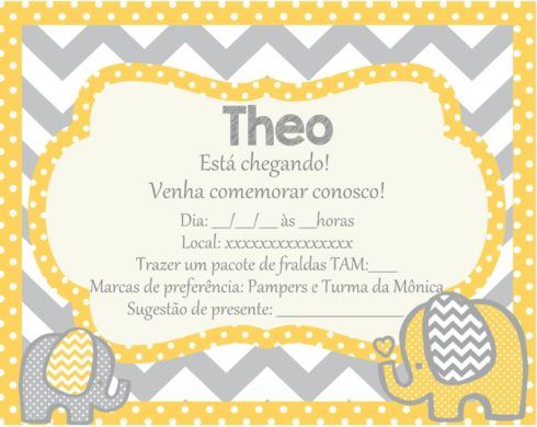 20 Convites Para Chá De Fraldas Ou Bebê Para Imprimir Editáveis 20 Convites Para Chá De Fraldas Ou Bebê Para Imprimir Editáveis